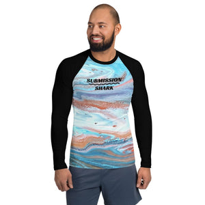 jiu jitsu gear BJJ apparel Saudade Sensation ~ Men's BJJ Rash Guard