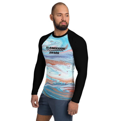 jiu jitsu gear BJJ apparel Saudade Sensation ~ Men's BJJ Rash Guard