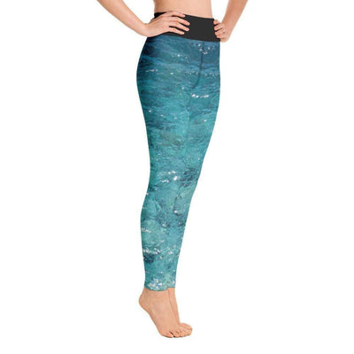 jiu jitsu gear BJJ apparel Shallow Shores Yoga Leggings (Draft)