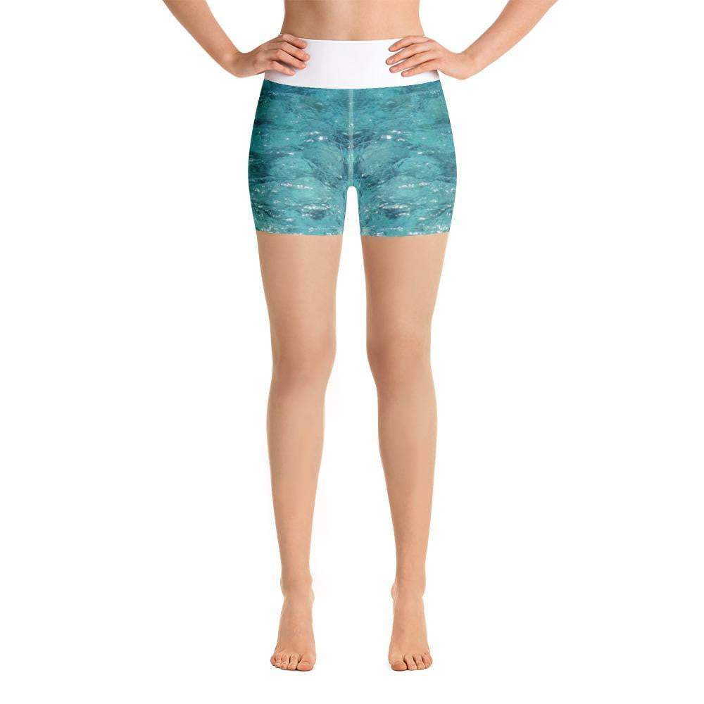 jiu jitsu gear BJJ apparel Shallow Shores Yoga Shorts (Draft)