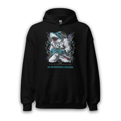 jiu jitsu gear BJJ apparel Shark Frenzy ~ Unisex Hoodie