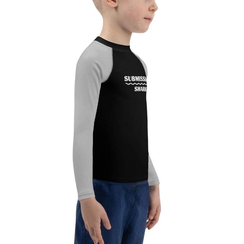 Kids BJJ Rash Guard (Silver SS Premium Standard) - Shop Now ...