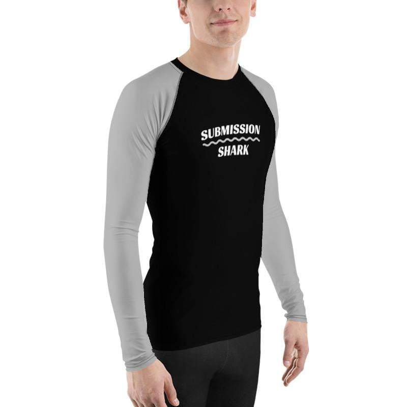Men's BJJ Rash Guard (Silver SS Premium Standard) - Shop MMA Gear ...