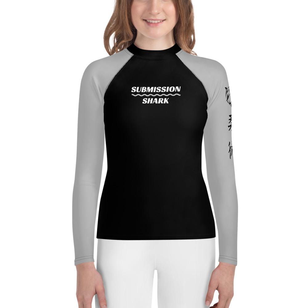 Youth BJJ Rash Guard (Silver SS Premium Standard) - Shop Now ...