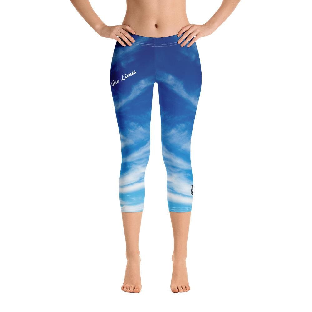 jiu jitsu gear BJJ apparel Sky's The Limit - Capri Leggings