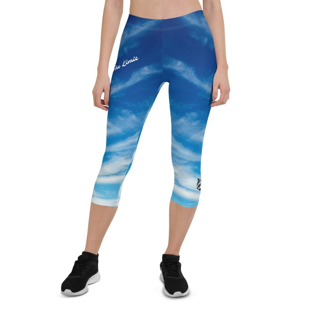 jiu jitsu gear BJJ apparel Sky's The Limit - Capri Leggings