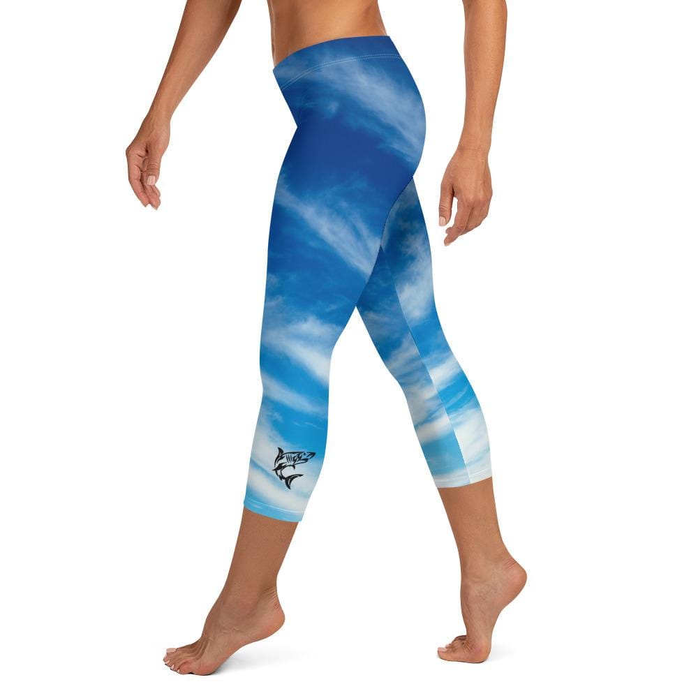 jiu jitsu gear BJJ apparel Sky's The Limit - Capri Leggings