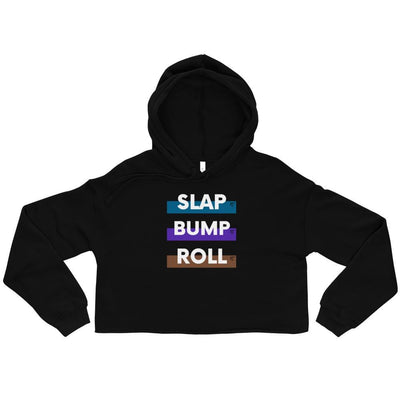 jiu jitsu gear BJJ apparel SLAP BUMP ROLL ~ Crop Hoodie