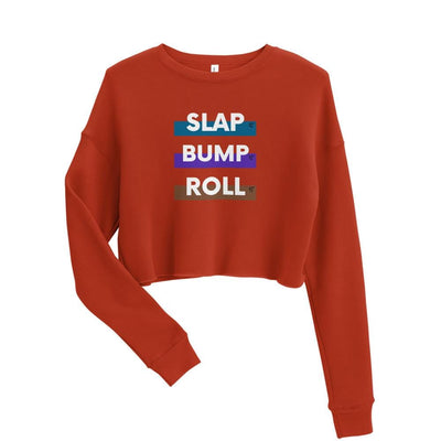 jiu jitsu gear BJJ apparel SLAP BUMP ROLL ~ Crop Sweatshirt