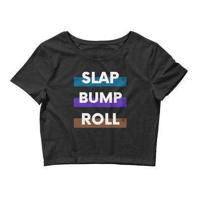 jiu jitsu gear BJJ apparel SLAP BUMP ROLL ~ Women’s Crop Tee