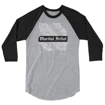 jiu jitsu gear BJJ apparel Sovereign Martial Artist ~ 3/4 sleeve raglan shirt