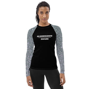 jiu jitsu gear BJJ apparel Spellbound Steel ~ Women's Rash Guard