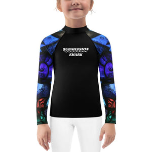 jiu jitsu gear BJJ apparel Spiritual Awakening ~ Kids Rash Guard