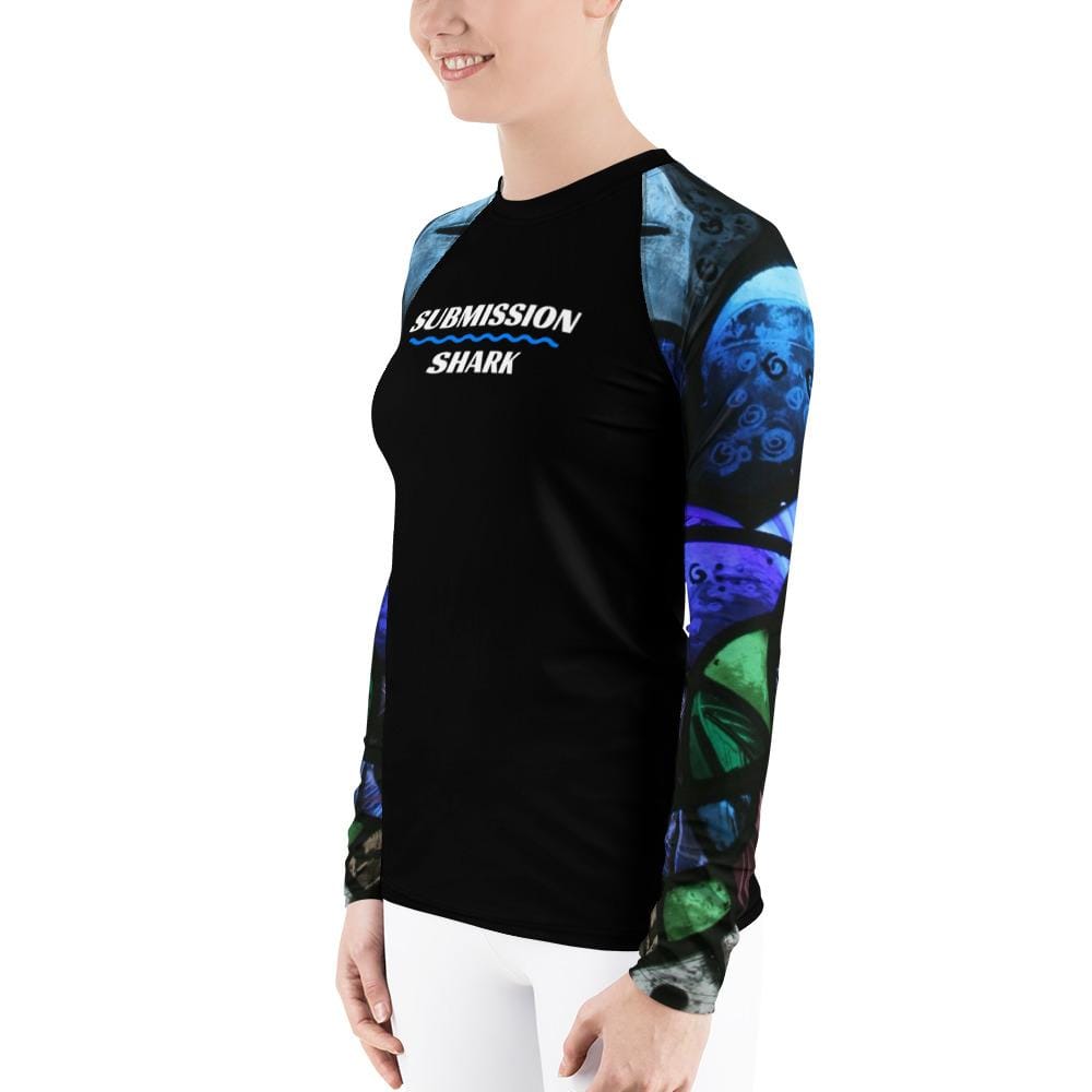 jiu jitsu gear BJJ apparel Spiritual Awakening ~ Women's Rash Guard