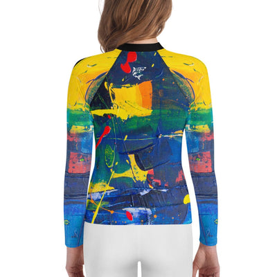 jiu jitsu gear BJJ apparel Spontaneous Creativity ~ Youth Rash Guard