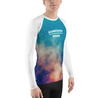 jiu jitsu gear BJJ apparel Stardust Love ~ Men's BJJ Rash Guard