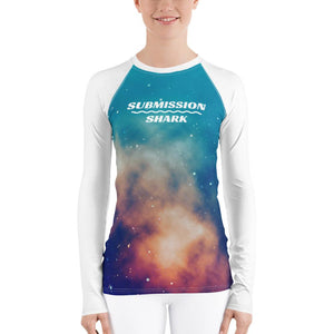 jiu jitsu gear BJJ apparel Stardust Love ~ Women's Rash Guard