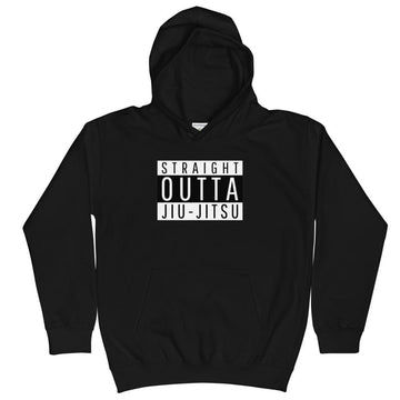 Straight Outta Jiu-Jitsu ~ Kids Hoodie