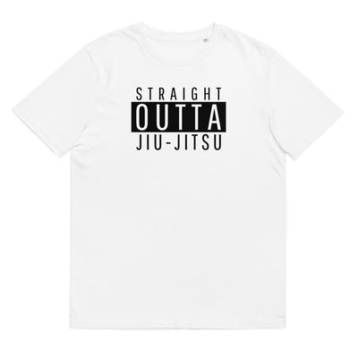 jiu jitsu gear BJJ apparel Straight Outta Jiu-Jitsu ~ Unisex Organic T-Shirt