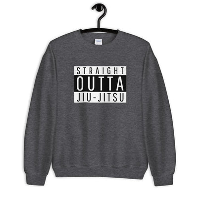 jiu jitsu gear BJJ apparel Straight Outta Jiu-Jitsu ~ Unisex Sweatshirt
