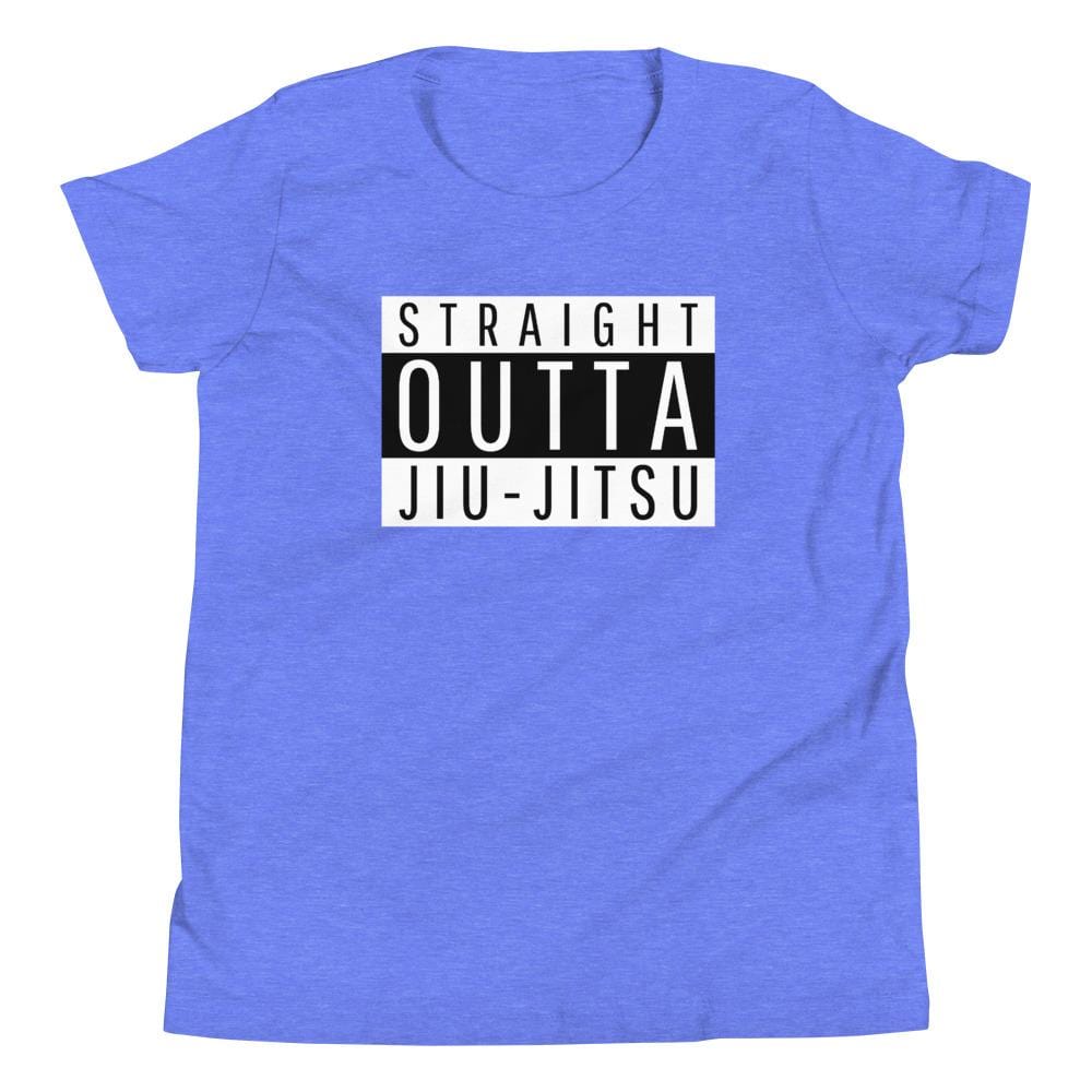 jiu jitsu gear BJJ apparel Straight Outta Jiu-Jitsu ~ Youth T-Shirt