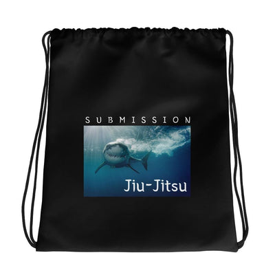 jiu jitsu gear BJJ apparel Submission Shark Jiu-Jitsu | Drawstring bag