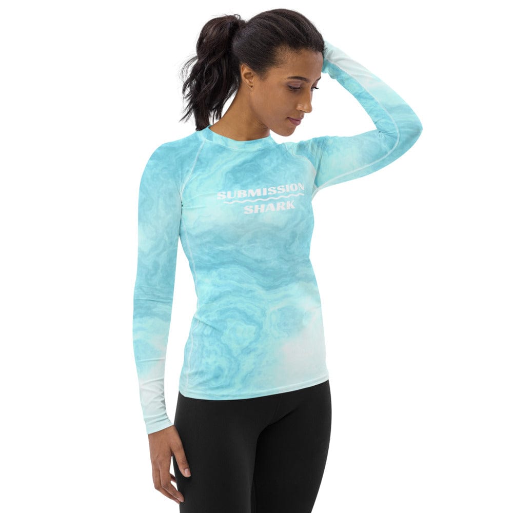 jiu jitsu gear BJJ apparel Subzero Sprawl ~ Women's Rash Guard *