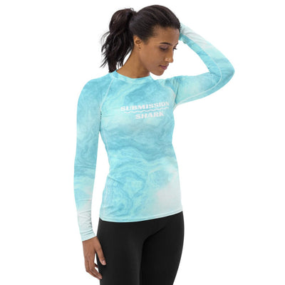 jiu jitsu gear BJJ apparel Subzero Sprawl ~ Women's Rash Guard *