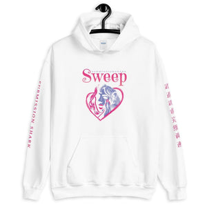 jiu jitsu gear BJJ apparel Sweep Heart ~ Unisex Hoodie