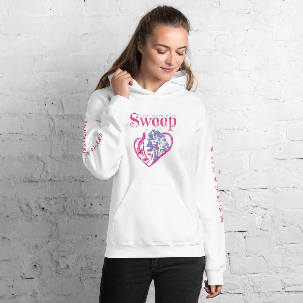 jiu jitsu gear BJJ apparel Sweep Heart ~ Unisex Hoodie