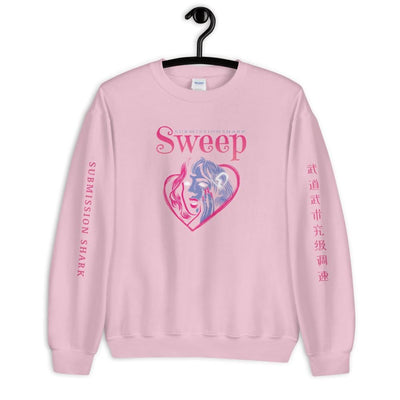 jiu jitsu gear BJJ apparel Sweep Heart ~ Unisex Sweatshirt