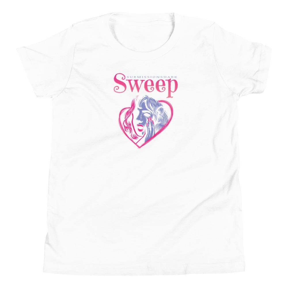 jiu jitsu gear BJJ apparel Sweep Heart ~ Youth T-Shirt