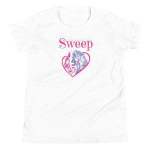 jiu jitsu gear BJJ apparel Sweep Heart ~ Youth T-Shirt