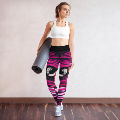 jiu jitsu gear BJJ apparel Tangled Looks ~ High-Waist Leggings