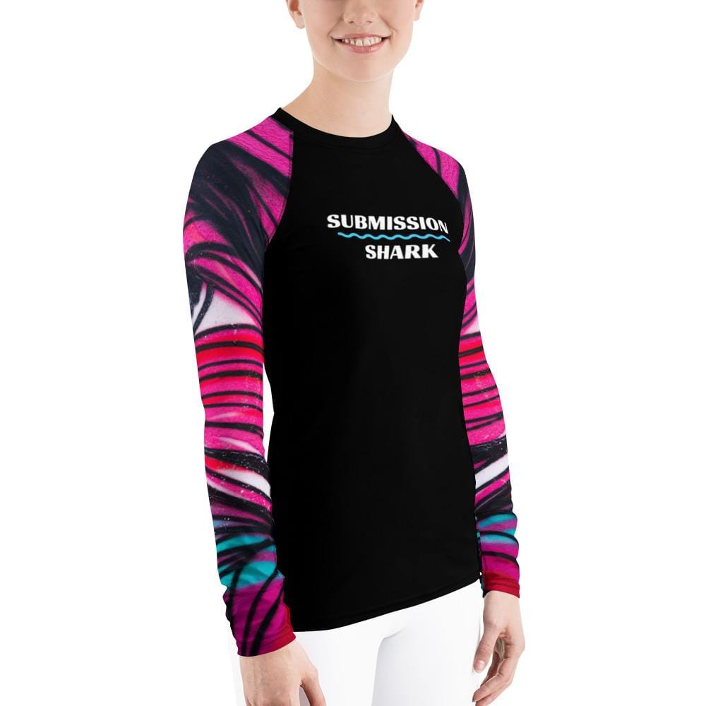 jiu jitsu gear BJJ apparel Tangled Looks ~ Women's Rash Guard