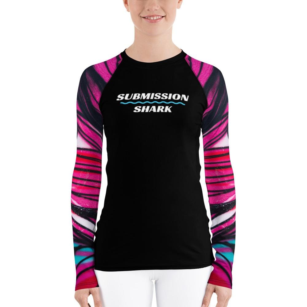 jiu jitsu gear BJJ apparel Tangled Looks ~ Women's Rash Guard