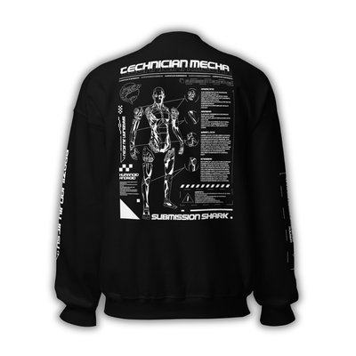 jiu jitsu gear BJJ apparel Technician Mecha ~ Unisex Sweatshirt (Limited Edition)
