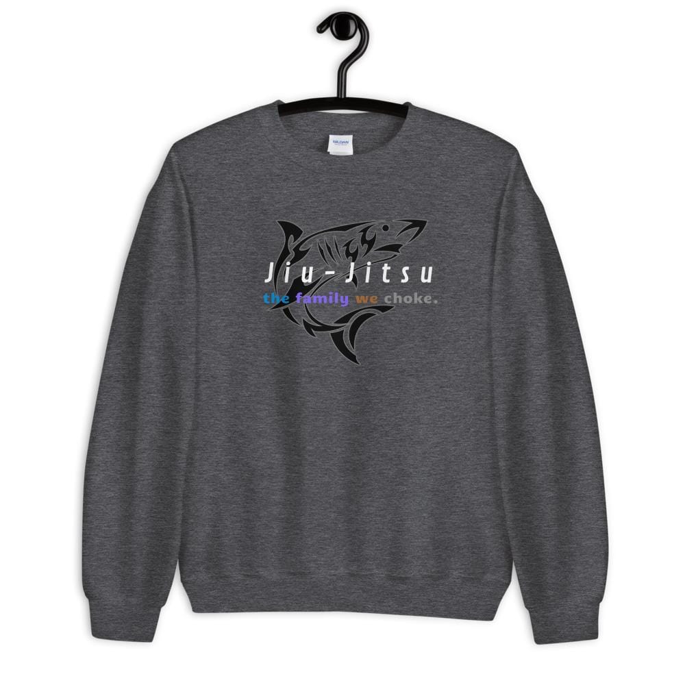 jiu jitsu gear BJJ apparel The Family We Choke ~ Unisex Sweatshirt