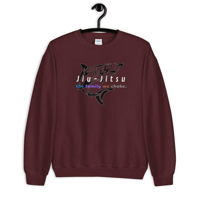 jiu jitsu gear BJJ apparel The Family We Choke ~ Unisex Sweatshirt