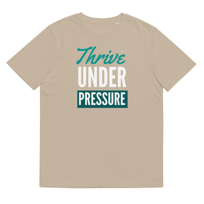 jiu jitsu gear BJJ apparel Thrive Under Pressure ~ Unisex Organic T-Shirt