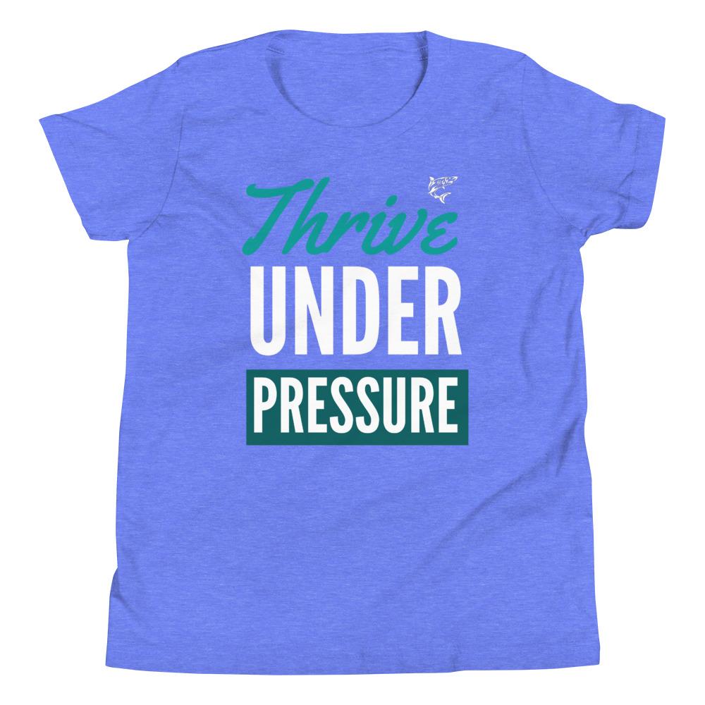 jiu jitsu gear BJJ apparel Thrive Under Pressure ~ Youth T-Shirt