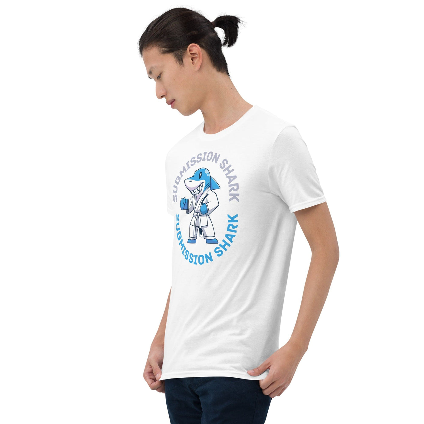 jiu jitsu gear BJJ apparel Toon Jitsu Shark Tee