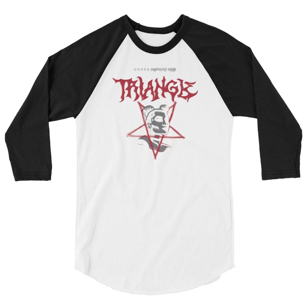 jiu jitsu gear BJJ apparel Triangle Choker ~ 3/4 sleeve raglan shirt