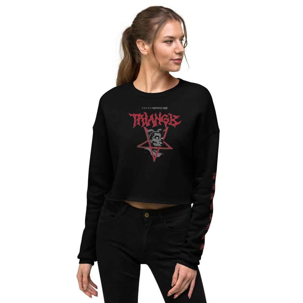 jiu jitsu gear BJJ apparel Triangle Choker ~ Crop Sweatshirt