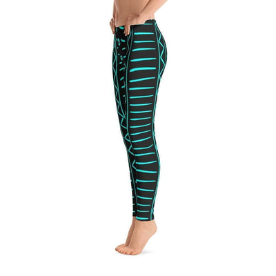 jiu jitsu gear BJJ apparel Tribal Leggings | Submission Shark