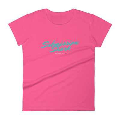 jiu jitsu gear BJJ apparel Turquoise Love ~ Women's Fashion Fit Tee