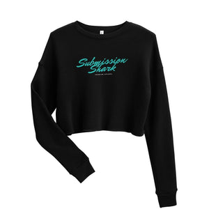 jiu jitsu gear BJJ apparel Turquoise Vibe ~ Crop Sweatshirt