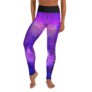 jiu jitsu gear BJJ apparel Violet Psionic ~ High Waist Leggings *