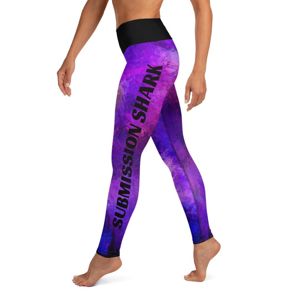 jiu jitsu gear BJJ apparel Violet Psionic ~ High Waist Leggings *
