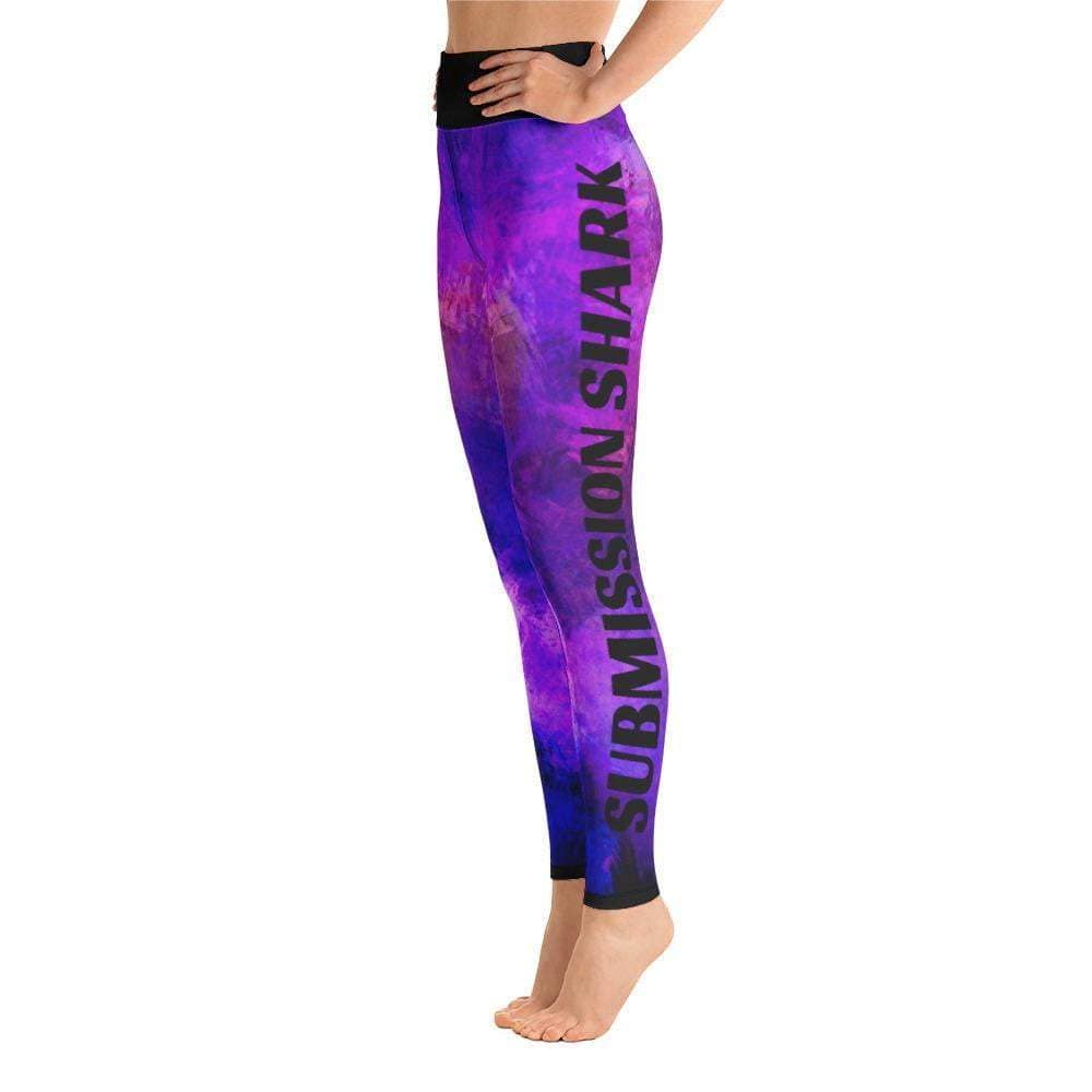 jiu jitsu gear BJJ apparel Violet Psionic ~ High Waist Leggings *